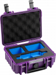 Bw Cases Dėklas BW Type 500, skirtas Insta360 X3 (violetinė)
