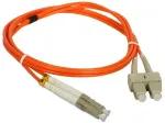 Act Patch laidas MM OM2 LC-SC dvipusis 50/125 5,0 m ALANTEC
