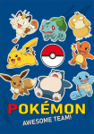Nintendo Koc polarowy 100x140 Pokemon mėlyna Faro