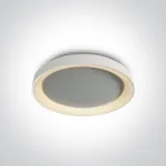 Lubinis &scaron;viestuvas 30W LED plafonas, baltas, 2700/3000/4000K, 62130L/W/V