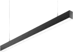 Pakabinamas &scaron;viestuvas 14,1W pakabinamas linijinis &scaron;viestuvas X-LINE SLIM L-DOWN LED, juodas, 3000K, IP40