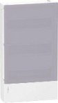 Schneider Electric 3 x 12 modulio komutatorius IP40 permatomos durys mini Pragma (MIP12312T)