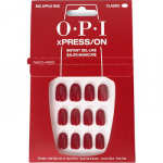 Opi Xpress-On U&ntilde;as Artificiales Tonos Ic&oacute;nicos Big Apple Raudona 30 U