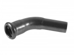 KAN-therm Nipple alkūnė 45&deg; 54mm presuota, nerūdijantis plienas - 6190173
