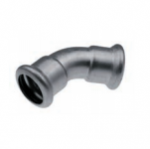 KAN-therm alkūnė 45&deg; PRESS INOX 54mm - 6190107