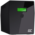 Green Cell UPS UPS UPS Žalias Cell MICROSINE 1000VA 700W SU LCD EKRANU UPS08