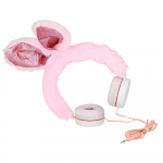 GJBY ausinės - Plush RABBIT rožinės spalvos