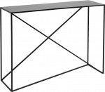 Customform Konsolinis stalas, Senso Flower Metal, 120x25 cm, Baltas
