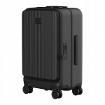 Kelioninis lagaminas Xiaomi Front Opening Luggage 20" (Auk&scaron;tis: 56.5 cm x Plotis: 36.6 cm x Gylis: 24.2 cm), Juodos spalvos