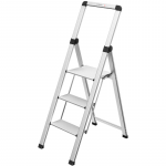 Hailo Sulankstomas laiptelinis suoliukas Selekta DK40 BasicLine | aliuminis | 3 pakopos
