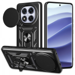 Tech-Protect CamShield Pro Xiaomi Redmi Note 14 Pro 5G / Poco X7 5G - Matte dėklas telefonui juodos spalvos