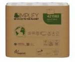 Multi Tualetinis popierius Papernet Simplify, 3 sluoksnių, L27.5m, naujas pluo&scaron;tas, baltas, 32 vnt./dėžėje