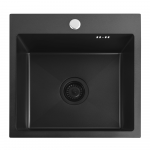 rea Plieninė kriauklė Leo 40 Juodas