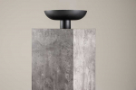 Venture Design &Scaron;oninis stalas, Ramsvik, 40x130 cm, Pilka