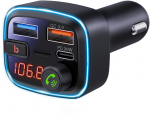 Peiying Automobilinis FM siųstuvas su Bluetooth funkcija