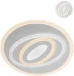 Lubinis &scaron;viestuvas 70W LED pavir&scaron;inis &scaron;viestuvas STRATOS, baltas, 3000/6000K, dimeriuojamas