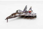 Puzzleok Lėktuvas WOJSKOWY Dėlionė DREWNIANE MODEL 3D UKŁADANKA Rinkinys