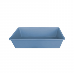 Stefanplast Kačių kraiko dėžė kačių kraiko padėklas 2 50x35x12cm mėlynas