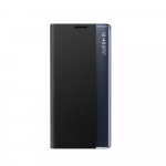 Hurtel New Sleep dėklas dėklas su Flip and Stand skirtas Samsung Galaxy S25 Edge – juodos spalvos