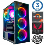 Stacionarus kompiuteris INTOP Ryzen 5 5600GT 16GB 1TB SSD M.2 NVME Radeon RX Vega 7 no-OS (RW49297NS)