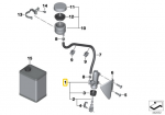 BMW R 1200 GS R 1200 GS Adventure Variklio Stabdžių Master Cylinder Originalus 34317699574