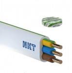 Nkt Spoka Akcyjna 172152002C0120 NKT instaliacijos PLUS YDYp kabelis 3x2,5 geltonas baltas 450/750 /120m/