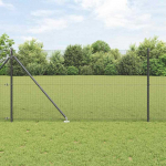 Tvorelės stulpas Pilka 25 x 1,2 m (12 x 12 mm tinklas)