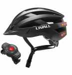 Livall MTB dviračio &scaron;almas su &bdquo;Bluetooth&ldquo; ir &bdquo;58-62cm&ldquo; LED/SOS/interkomu, juodas