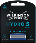 Wilkinson Sword Hydro 5 Skin Protection replacement heads 8 pcs. skustuvo galvutė Vyrams