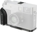 SmallRig 5217 L-Shaped Mount Plate with Silicone Handle for FUJIFILM X half Charcoal Sidabrinis