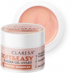 Activeshop Claresa statybinis gelis Soft&Easy &scaron;okių blizgučiai 12g