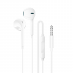 Borofone ausinės BM100 Fuente su mikrofonu baltos spalvos