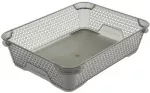 Blackfit8 Keeeper Basket mini A5 Mirko 26,5x20x7cm crystal pilka (transparent)