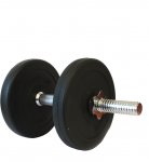 Surenkamas Cementinis Hantelis Tomaz Sport Start 7,5kg Plieno Grifas