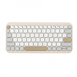 Asus Marshmallow KW100 | Klaviatūra | Wireless | US International | Oat Milk | Bluetooth