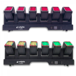 EVOLIGHTS 6 CANNON ap&scaron;vietimo spindulys 6x galvutėms