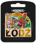 Pan Dragon Magnetukas &bdquo;A&scaron; myliu Lenkiją&ldquo; &ndash; Lodzės ILP-MAG-C-LOD-30