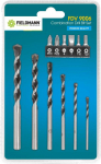 Bosch Grąžtas Grąžtų ir galvučių rinkinys Fieldmann FDV 9006, 12 vnt