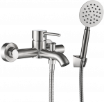 Vonios mai&scaron;ytuvas su du&scaron;o komplektu Kuchinox NOIA, BNK_211D, Brushed steel