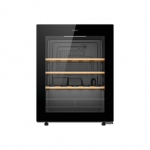 Candy Wine Cooler | CWC023 | Energy efficiency class G | Free standing | Bottles capacity 23 | Juodas +DOVANA Hoover dulkių siurblys