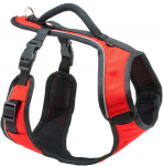 PetSafe Easy Sport pavadėlis Raudonas &ndash; &scaron;velnus slėgis, reguliuojamas dizainas, mažas dydis, patogus prigludimas