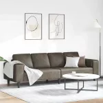 Svetainės sofa Tamsiai pilka 250 x 77 x 76 cm