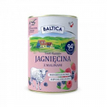BALTICA Smaki region&oacute;w ėriena with raspberries - drėgnas ėdalas &scaron;unims - 400g