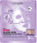 Loreal Hydrogel brightening mask Filler Glass Skin Mask 25 g drėkinamasis veido kremas Moterims