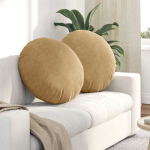 Sėdynių pagalvėlės 2 pcs Ruda &Oslash;60 x 21 cm Aksomas