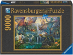 Ravensburger Dėlionė 9000 vnt. - Magi&scaron;kas drakonų mi&scaron;kas