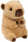 Meteor TY Beanie Boos pliu&scaron;inė pliu&scaron;inė lėlytė Lara - kapibara ruda 15 cm