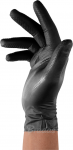 Vienkartinės darbo pir&scaron;tinės Bradas DIAMOND, juodos, XL dydis, 9-10, 50 vnt.