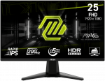 MSI MSI MAG 255FDE E20 Gaming Monitorius - 200 Hz, 0,5ms GtG Rapid IPS PANEL
