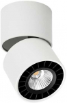 12W LED lubinis &scaron;viestuvas HERIOS, baltos/juodos sp., 3000/4000/5000K